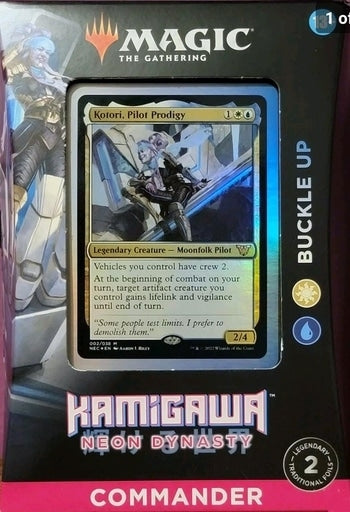 MTG- Commander Decks- KAMIGAWA: NEON DYNASTY UPC195166105352