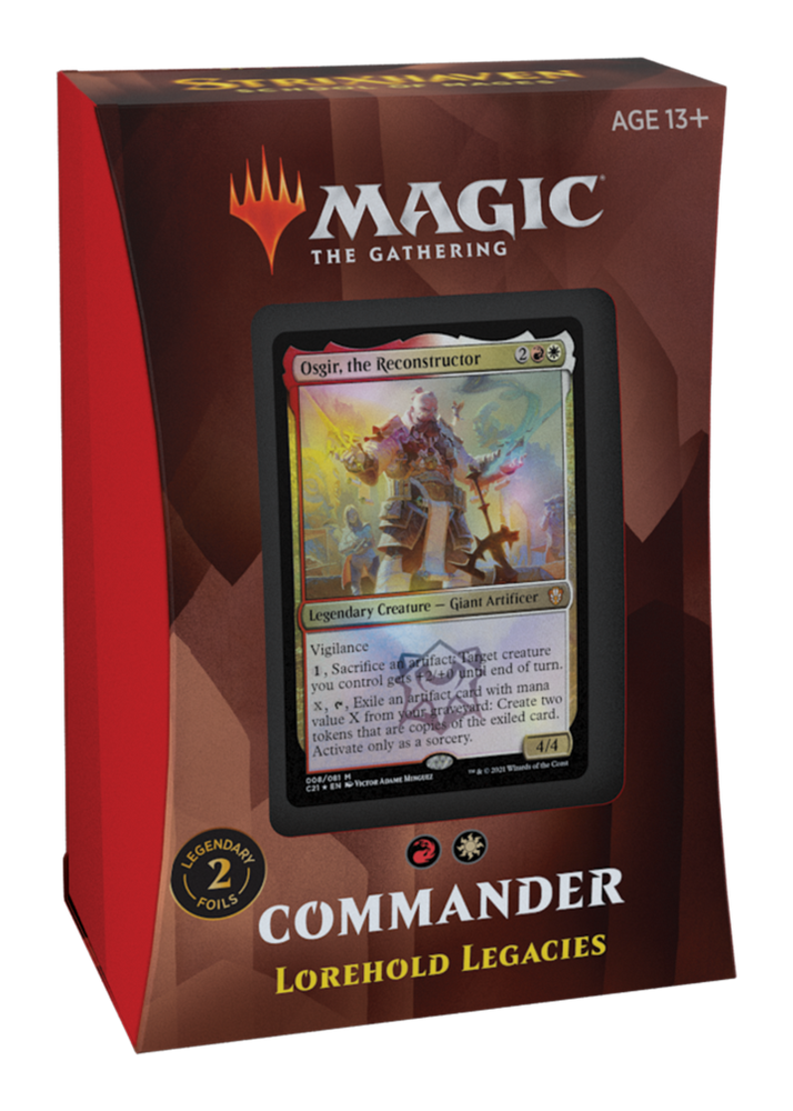 MTG- COMMANDER- STRIXHAVEN - LOREHOLD LEGACIES
