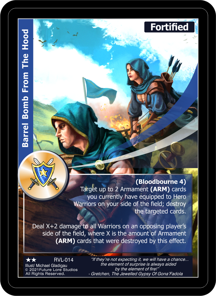 Barrel Bomb From The Hood (RVL-014) [Ravaged Lands - 1st Edition]