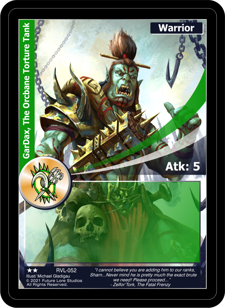 GarDax, The Orcbane Torture Tank (RVL-052) [Ravaged Lands - 1st Edition]