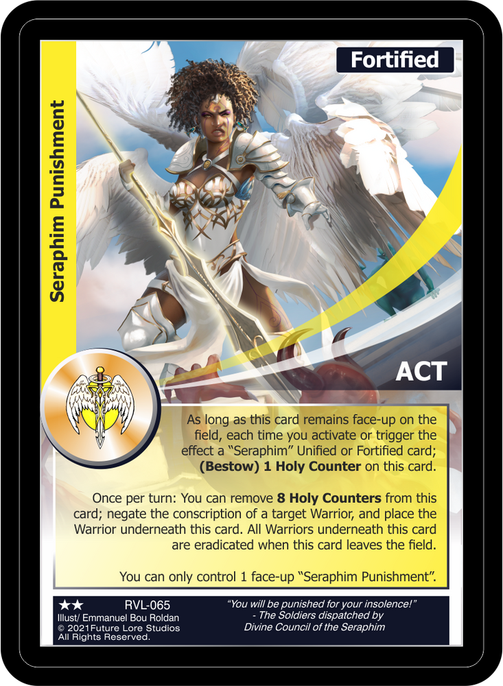 Seraphim Punishment (RVL-065) [Ravaged Lands - 1st Edition]