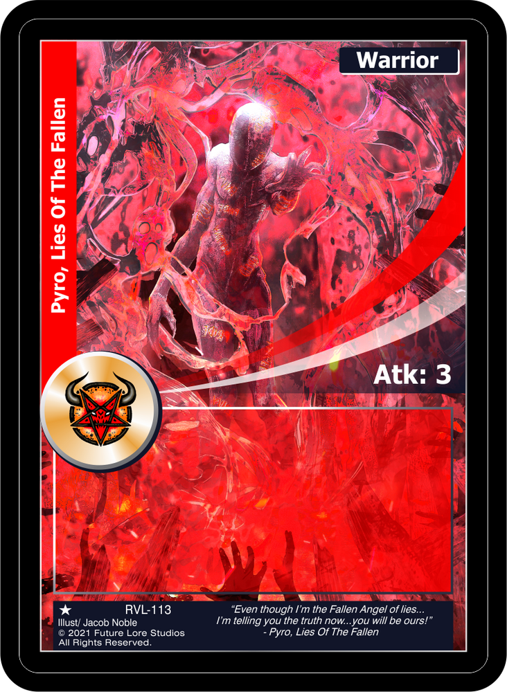 Pyro, Lies Of The Fallen (RVL-113) [Ravaged Lands - 1st Edition]