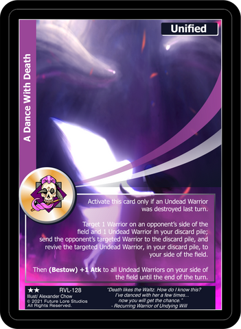 A Dance With Death (RVL-128) [Ravaged Lands - 1st Edition]