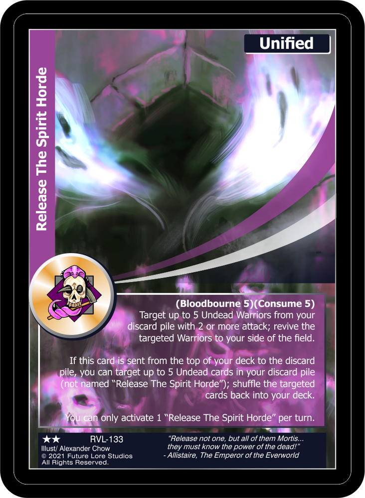 Release The Spirit Horde (RVL-133) [Ravaged Lands - 1st Edition]