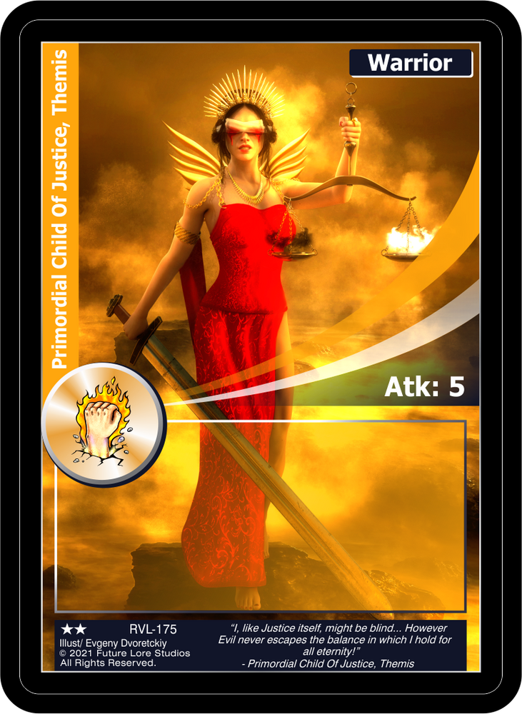 Primoridal Child Of Justice, Themis (RVL-175) [Ravaged Lands - 1st Edition]