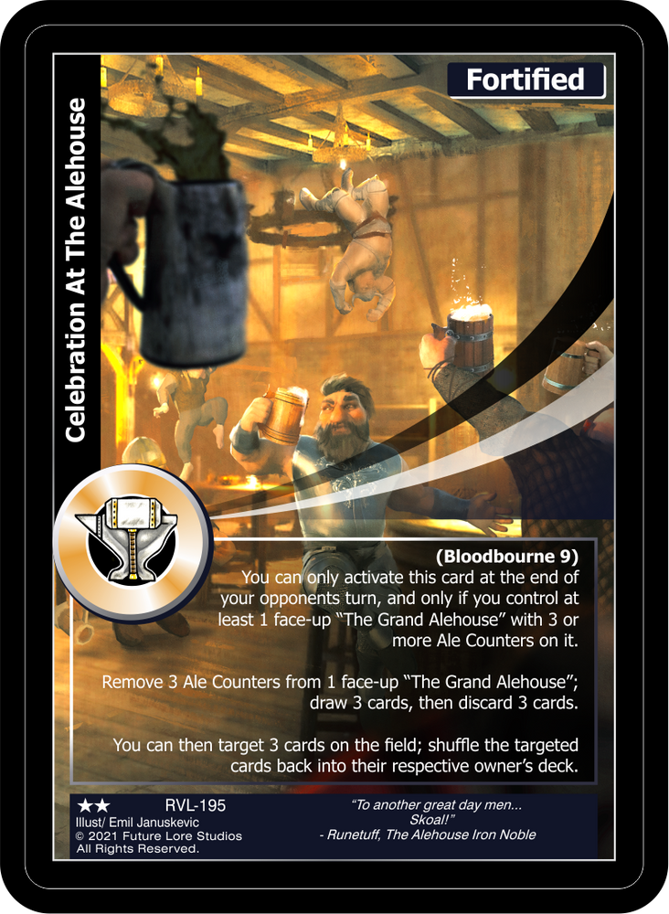 Celebration At The Alehouse (RVL-195) [Ravaged Lands - 1st Edition]