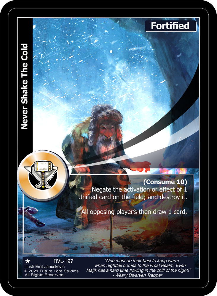 Never Shake The Cold (RVL-197) [Ravaged Lands - 1st Edition]