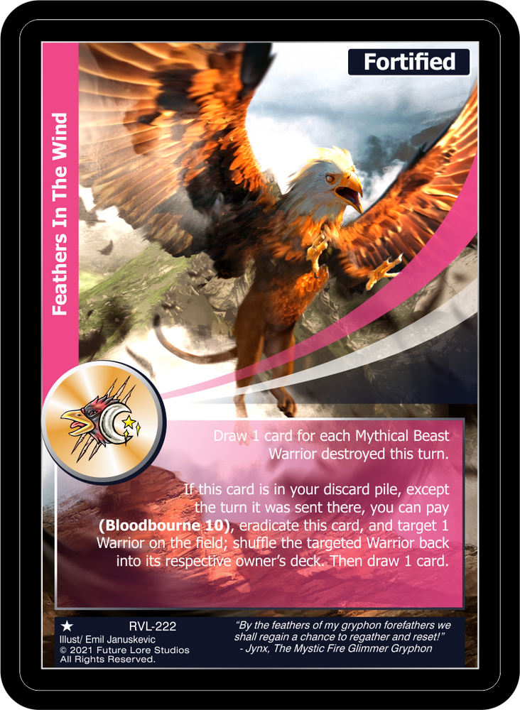 Feathers In The Wind (RVL-222) [Ravaged Lands - 1st Edition]