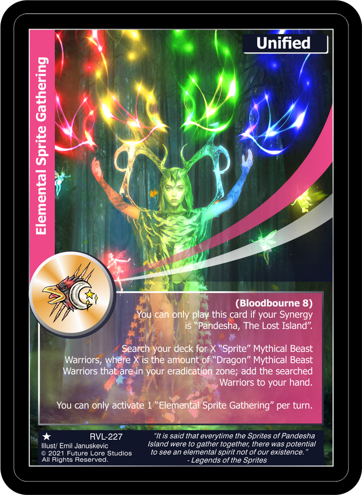 Elemental Sprite Gathering (RVL-227) [Ravaged Lands - 1st Edition]