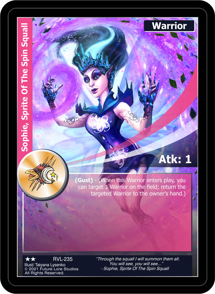 Sophie, Sprite Of The Spin Squall (RVL-235) [Ravaged Lands - 1st Edition]