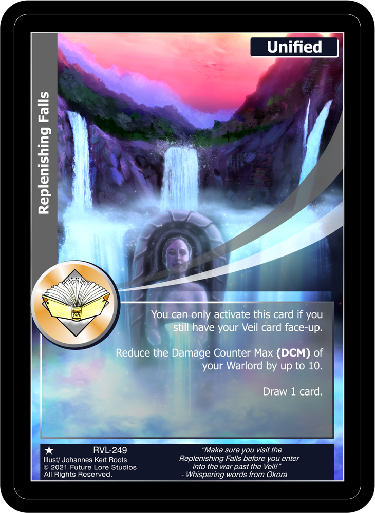 Replenishing Falls (RVL-249) [Ravaged Lands - 1st Edition]
