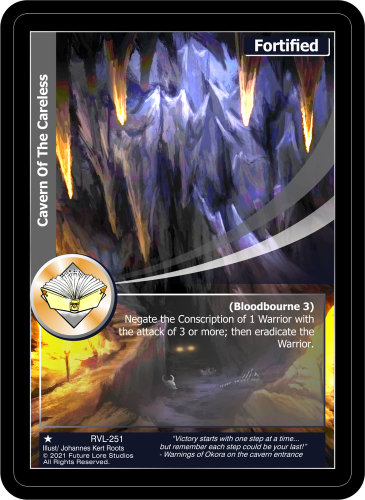 Cavern Of The Careless (RVL-251) [Ravaged Lands - 1st Edition]