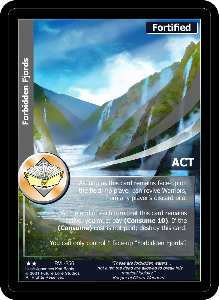 Forbidden Fjords (RVL-256) [Ravaged Lands - 1st Edition]