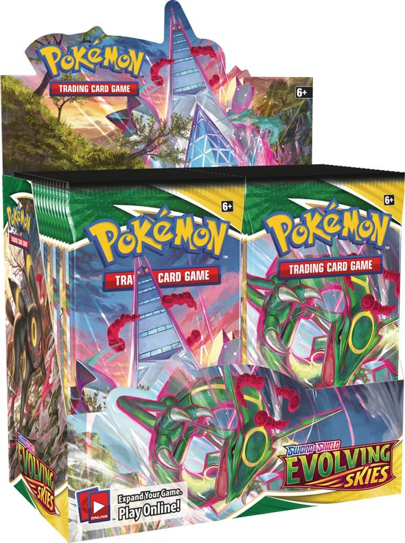 Pokemon- Sword & Shield Evolving Skies Booster Box
