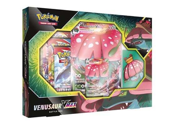 Pokemon- Venusaur VMAX Battle Box