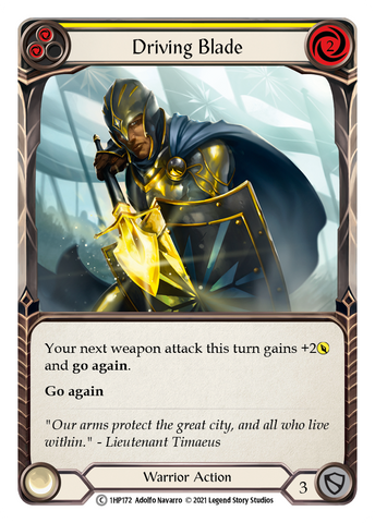 Driving Blade (Yellow) [1HP172]