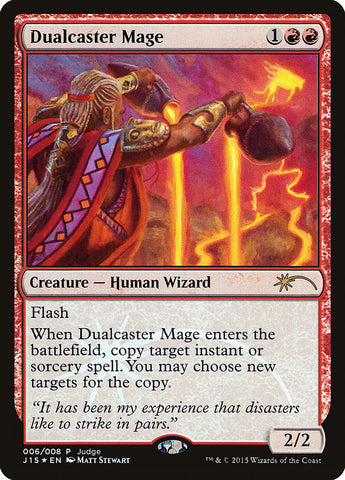 Dualcaster Mage [Judge Gift Cards 2015]
