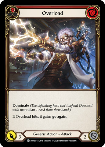 Overload (Red) [MON275] 1st Edition Normal