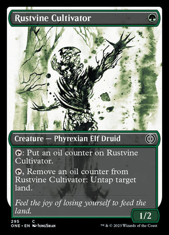 Rustvine Cultivator (Showcase Ichor) [Phyrexia: All Will Be One]