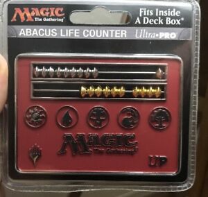 Ultra Pro- Magic: The Gathering - Card Size Abacus Life Counter