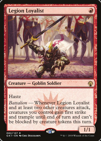 Legion Loyalist [Guilds of Ravnica Guild Kit]