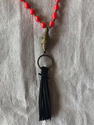 African beaded necklace