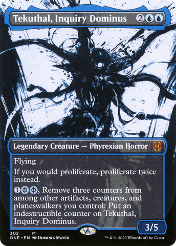 Tekuthal, Inquiry Dominus (Borderless Ichor) [Phyrexia: All Will Be One]