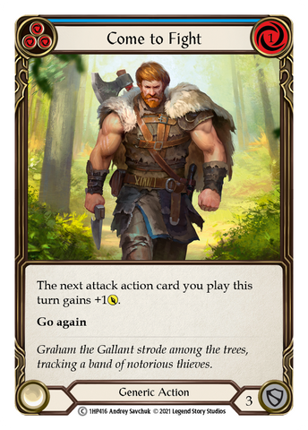 Come to Fight (Blue) [1HP416]