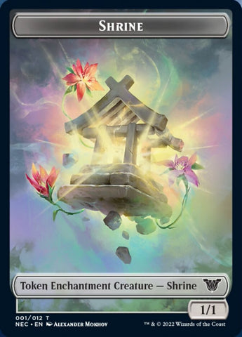 Shrine Token [Kamigawa: Neon Dynasty Commander Tokens]
