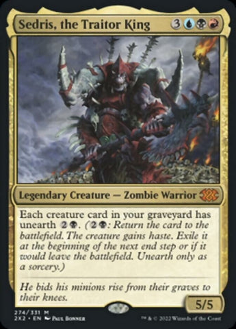 Sedris, the Traitor King [Double Masters 2022]