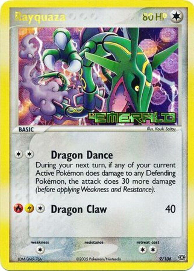 Rayquaza (9/106) (Stamped) [EX: Emerald]