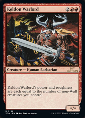 Keldon Warlord [30th Anniversary Edition]