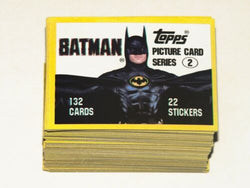 BATMAN movie SERIES 2 TOPPS 132 CARD SET 1989