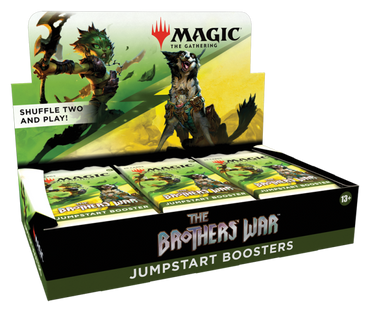MTG- THE BROTHERS' WAR - JUMPSTART BOOSTER BOX  UPC195166151502