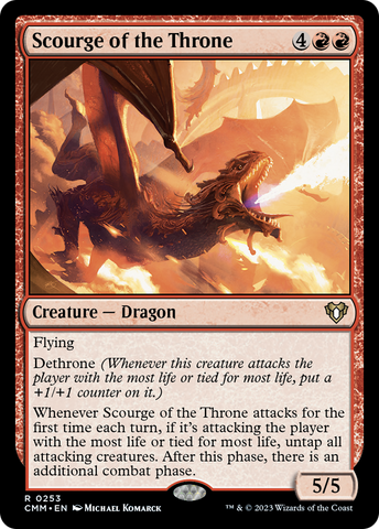 Scourge of the Throne [Commander Masters]