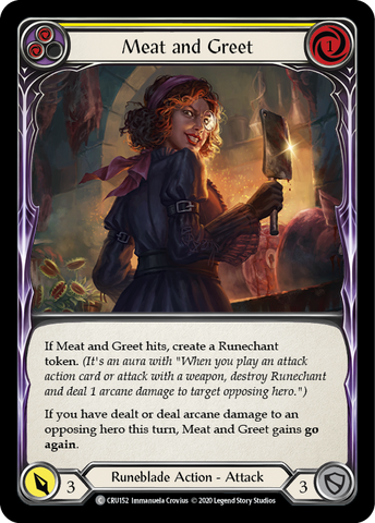 Meat and Greet (Yellow) [CRU152] 1st Edition Normal