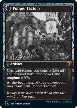 Poppet Stitcher // Poppet Factory [Innistrad: Double Feature]
