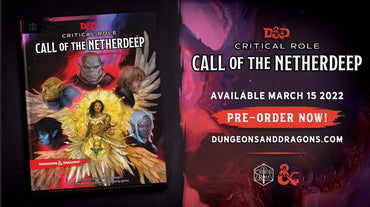 D&D Dungeons & Dragons 5th: Critical Role: Call of the Netherdeep