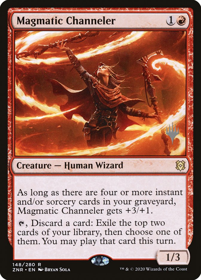 Magmatic Channeler (Promo Pack) [Zendikar Rising Promos]