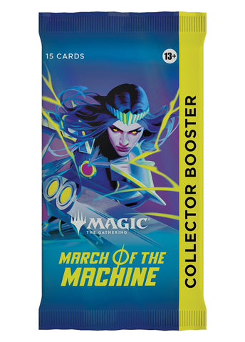 MTG- MARCH OF THE MACHINE - COLLECTOR booster Pack 195166208343