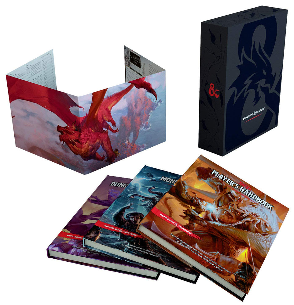 D&D Dungeons & Dragons 5th: Core Rules Gift Set Special Edition (Foil Covers)
