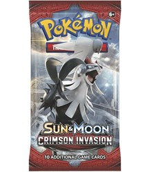 Pokemon- Sun & Moon Crimson Invasion Booster Pack