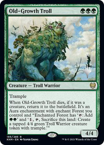 Old-Growth Troll (Promo Pack) [Kaldheim Promos]