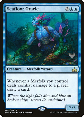 Seafloor Oracle (Promo Pack) [Rivals of Ixalan Promos]
