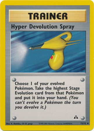 Hyper Devolution Spray (73/75) [Neo Discovery Unlimited]