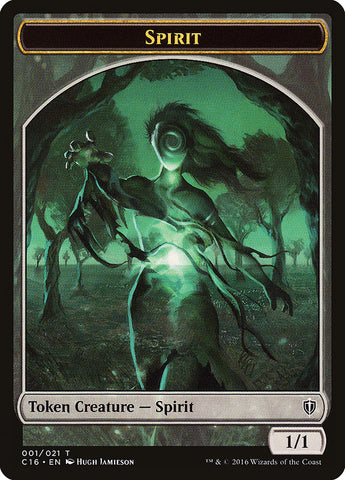 Spirit Token (001/021) [Commander 2016 Tokens]