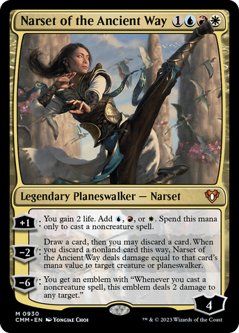 Narset of the Ancient Way [Commander Masters]