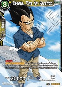 Vegeta, Time for Vacation (EX09-02) [Saiyan Surge]