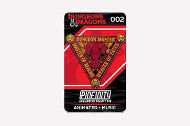 Pinfinity- D&D Dungeon Master Augmented reality collectible pin