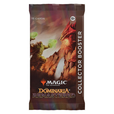 MTG- DOMINARIA REMASTERED - COLLECTOR BOOSTER  pack  UPC195166200675